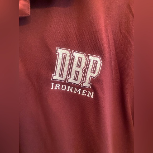 Maroon Van Heusen Don Bosco Polo Shirt - Picture 3 of 4